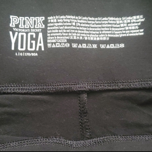 Pink Victoria Secret Yoga Leggings - Picture 5 of 5